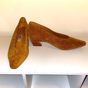 Antonine Toasted Cord Mid-Heels